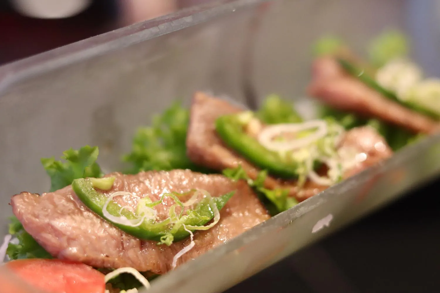 Beef Tataki at TaoXi Asian Cuisine, Chinese Restaurant in Brooklyn